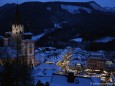 Mariazeller Advent 2012 - Blick vom Kalvarienberg hinunter zum Adventmarkt