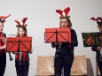 Julia Noll, Julia Papst, Lisa Digruber, Sara Schneck - Adventkonzert Musikschule Mariazell 2011 im Volksheim Gußwerk