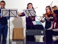 Peter Enne, Lisa Charvat, Anna-Sophie Schweiger, Anna Sampl, Ulrike Schweiger - Adventkonzert Musikschule Mariazell 2011 im Volksheim Gußwerk