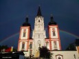 Basilika mit Regenbogen. Foto Nino Contini