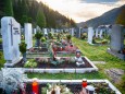 Friedhof in Gußwerk - Allerheiligen im Mariazellerland - 1. November 2014