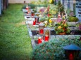 Friedhof in Gußwerk - Allerheiligen im Mariazellerland - 1. November 2014