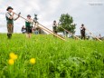 Mariazeller Alphornquartett Konzert beim Erzherzog Johann Denkmal am 28. Juli 2015