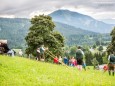 Mariazeller Alphornquartett Konzert beim Erzherzog Johann Denkmal am 28. Juli 2015