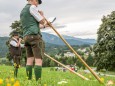 Mariazeller Alphornquartett Konzert beim Erzherzog Johann Denkmal am 28. Juli 2015