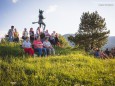 Mariazeller Alphornquartett - Alphornklang am Erzherzog Johann Hügel in Mariazell - 4. August 2016