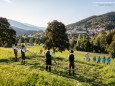 Mariazeller Alphornquartett - Alphornklang am Erzherzog Johann Hügel in Mariazell - 4. August 2016