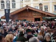 Mariazellerland Hütte mit enormen Andrang am Grazer Hauptplatz