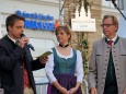 Aufsteirern in Graz 2011 - Organisatoren Markus und Alexandra Lientscher mit LR Christian Buchmann