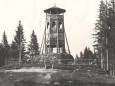 Aussichtsturm auf der Bürgeralpe 1882