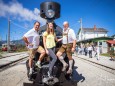 Johann Kleinhofer, Anna Scherfler, Michael Wallmann auf der Mh.6 - familienfest-bahnhof-mariazell-noevog-42855