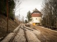 Musemstramwayschienen Nähe Bahnhof - Ehemalige Mariazellerbahn-Trasse von Gußwerk nach Mariazell