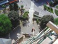 Ausblick vom Mittelturm der Basilika. Foto: Hans Pfeffer