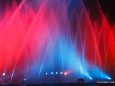 Wassershow nach dem Konzert