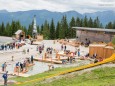 Eröffnung des Spielparks -Biberwasser- auf der Mariazeller Bürgeralpe