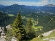 Ausblick von der Bichleralpe