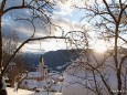 Basilika im Winter. Foto: Fritz Zimmerl