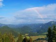 Regenboden über dem Erlaufsee. Foto: Fritz Zimmerl