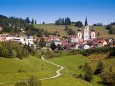 Mariazell vom Feldbauer aus fotografiert