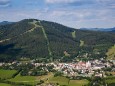 Mariazell von der Tribein aus fotografiert