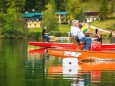 1. Drachenbootrennen am Erlaufsee - Mariazellerland. Foto: Rudi Dellinger