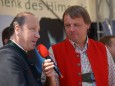 Mariazells Bürgermeister Josef Kuss und Sepp Loibner - Radio Steiermark Frühschoppen mit den Edlseern zum 20 Jahr Jubiläum