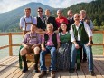 Bankerlfoto Bürgermeister Mariazellerland, Thomas Götz und Erlaufsee Verantwortliche - Kleine Zeitung Platzwahl Fest am Erlaufsee