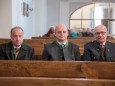 2. Vize Bürgermeister Mariazell Josef Kuss, 1. Vizebürgermeister Mariazell Michael Wallmann, NR  Erwin Spindelberger - FF Gußwerk Fahrzeugsegnung am 2. Mai 2015