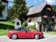 Fiat 124 Spidertreffen mit Stopp beim Franzbauer/Salzatal ©Franz-Peter Stadler