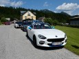 Fiat 124 Spidertreffen mit Stopp beim Franzbauer/Salzatal ©Franz-Peter Stadler