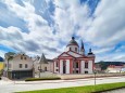 Basilika Mariazell Rückseite am 23. April 2022