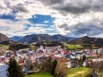 Blick auf Mariazell am 24. April 2022