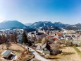 Mariazell Basilika am Tag des Frühlingsbeginns 20. März 2022