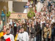 Fronleichnamsprozession am 4. Juni 2015 in Mariazell