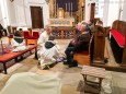 Gründonnerstag - Fußwaschung in der Pfarrkirche Gußwerk. Foto: Franz-Peter Stadler