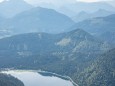 Blick zum Erlaufsee - Gemeindealpe Panoramarundwanderweg am Gipfel