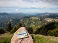 Station 1 - Dachsteinblick - Gemeindealpe Panoramarundwanderweg am Gipfel