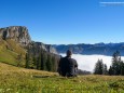 BLICK AUF PROLES UND NEBEL IM TAL - Rundwanderung Schöneben-Proles-Königskogel-Dürriegelalm-Schöneben