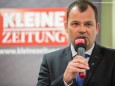 Wolfram Doberer - Kleine Zeitung Podiumsdiskussion in Mariazell zur GR-Wahl 2015