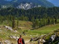 Auf die Graualm über Seeleiten, Prinzensteig zum Brandhof