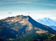 Ausblick nach Westen (Zoom) - Großer Zellerhut Tour ab Marienwasserfall am 1. November 2013