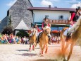 Haflingermarkt am Joachimsberg bei Annaberg am 22. August 2015