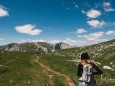 Höhe Steinernes Hüttl/Krautgartenkogel | hochschwab-rundwanderung-mit-steinbock-anblick-13072022-1753