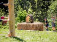 Neuer "Gummistiefel" Spielplatz am Bodenhof - Höfe-Wanderung am Joachimsberg (28.5.2016)