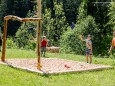 Neuer "Gummistiefel" Spielplatz am Bodenhof - Höfe-Wanderung am Joachimsberg (28.5.2016)