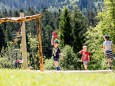 Neuer "Gummistiefel" Spielplatz am Bodenhof - Höfe-Wanderung am Joachimsberg (28.5.2016)