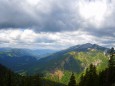 Blick auf Wildalpe und Göller am Weg zur Hofalm