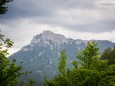 Blick auf den Gippel vom Waldhüttsattel