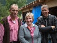 Walter, Susi, Manfred - Vernissage in der Holzwerkstatt Hermann Ofner mit Alma Silbert & Renate Höfer-Wiesinger