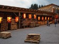 Ausstellung bei der Holzwerkstatt in Halltal